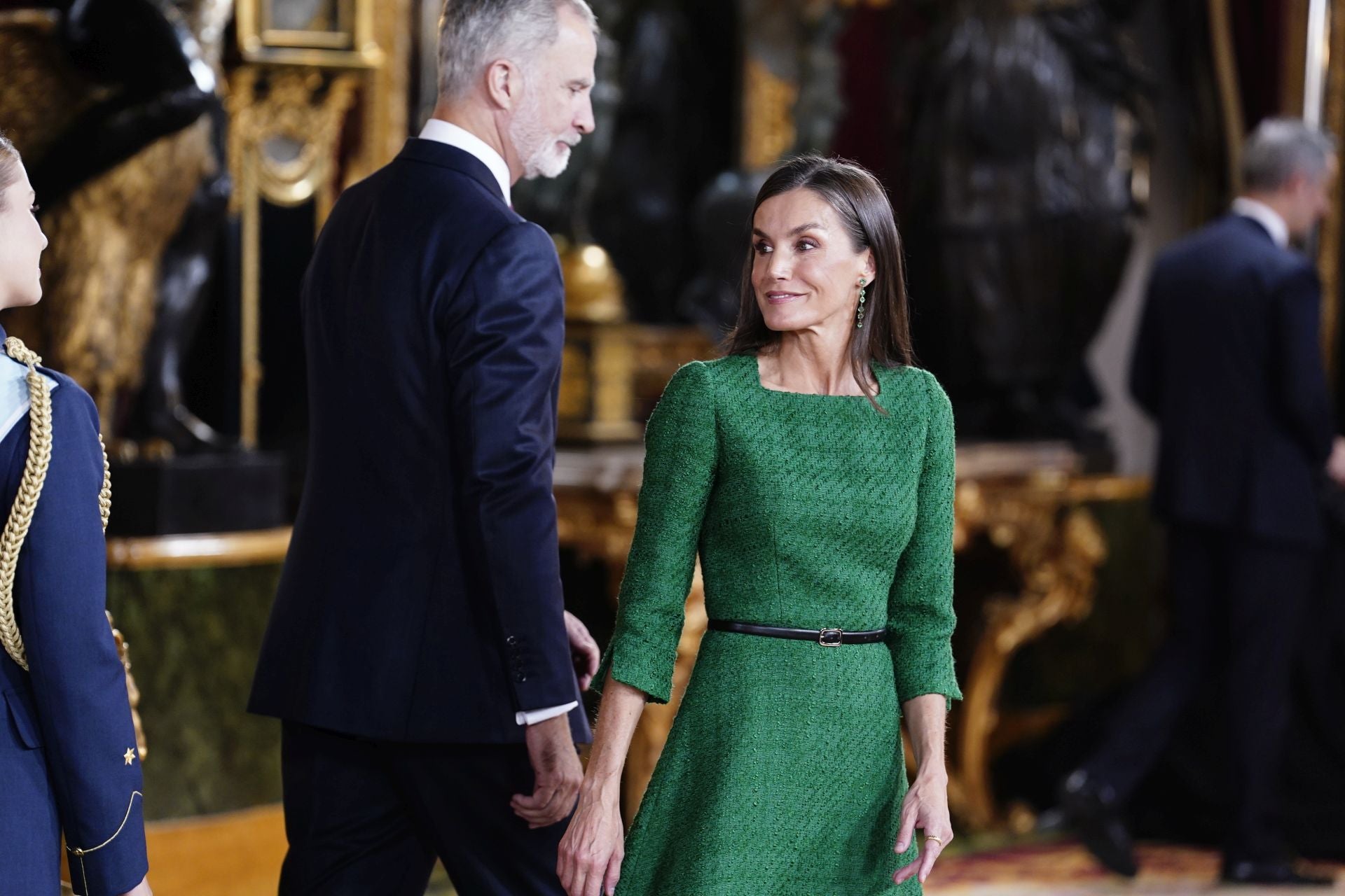 Las imágenes de la recepción con motivo del día de la Fiesta Nacional