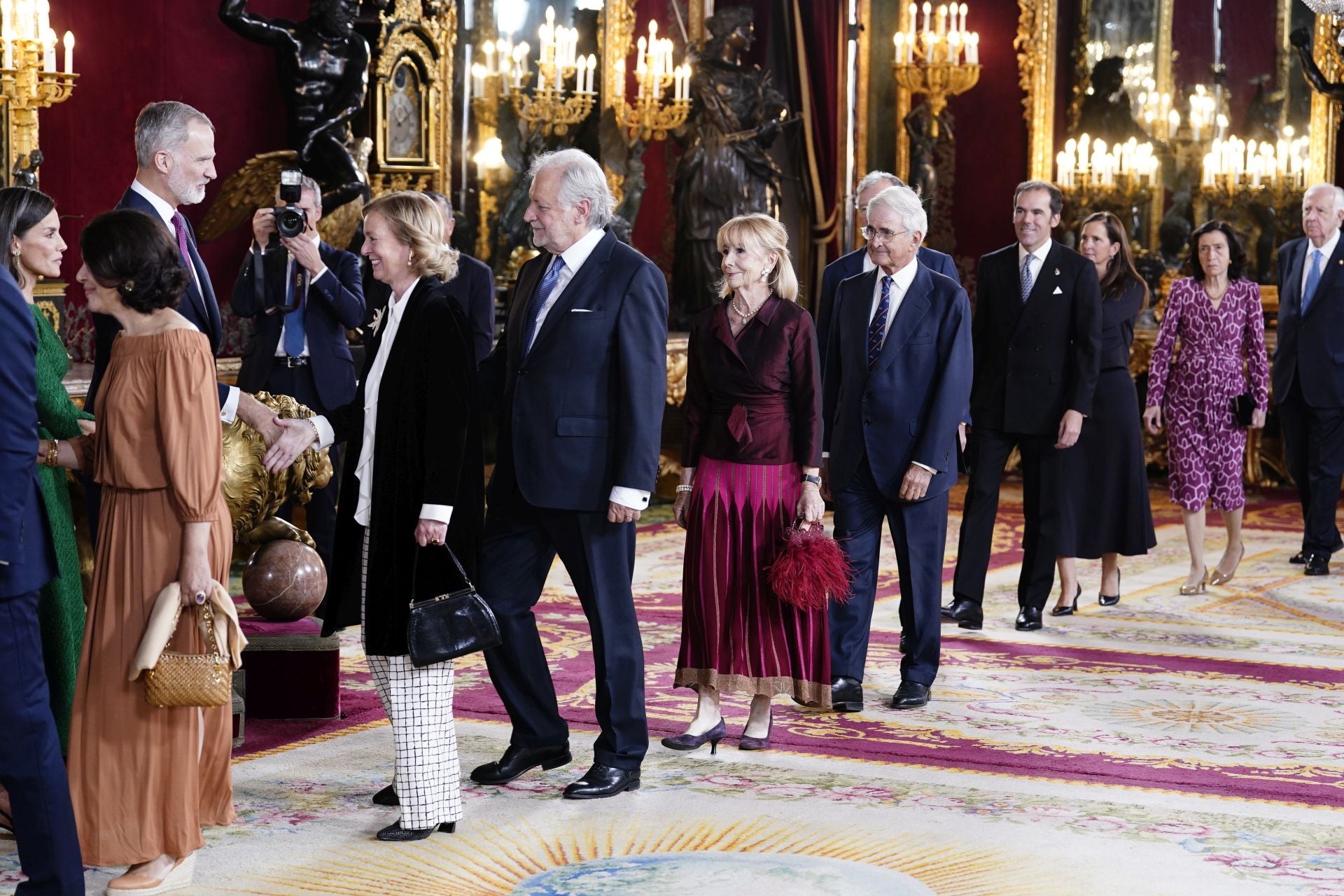 Las imágenes de la recepción con motivo del día de la Fiesta Nacional