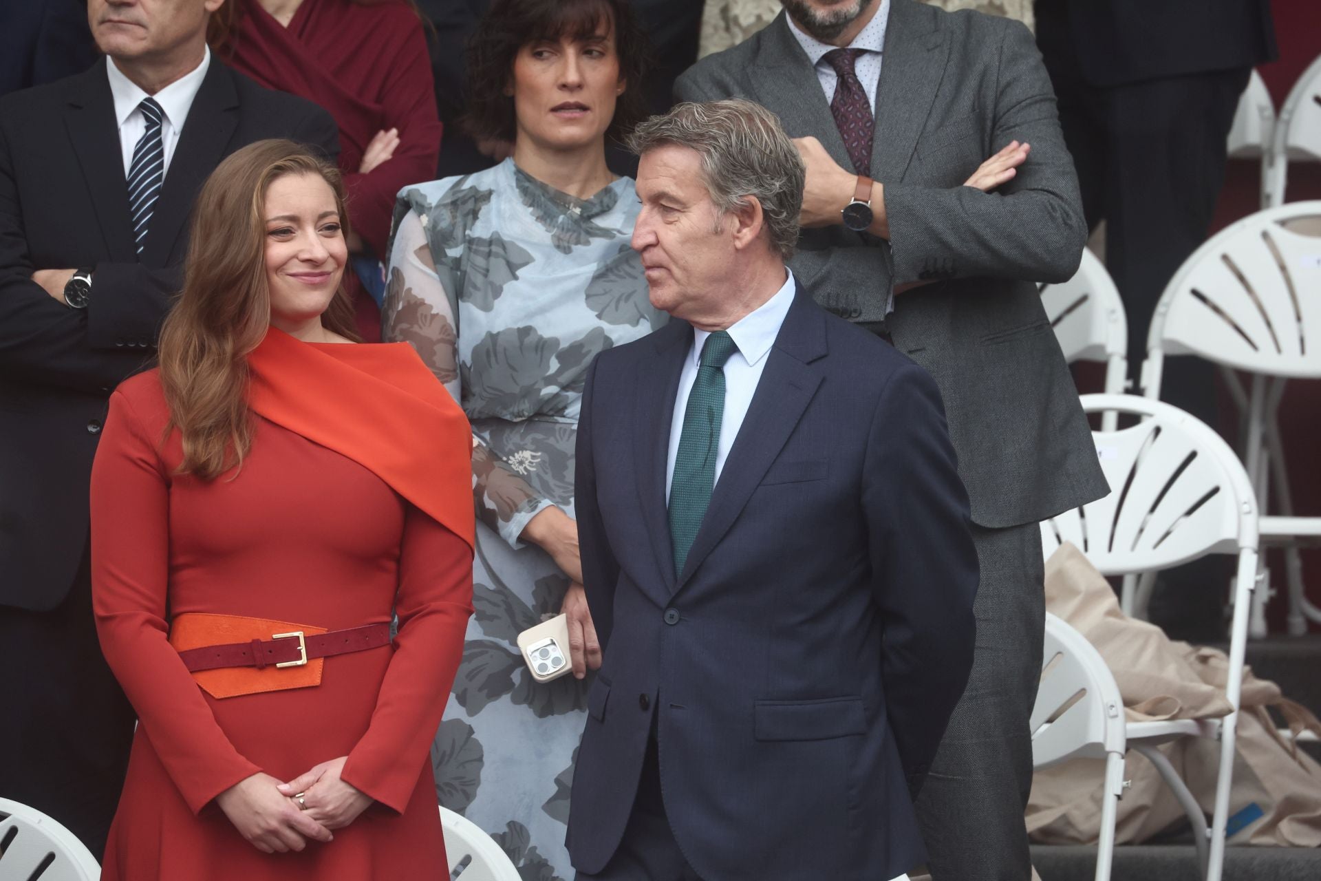 Las imágenes de la recepción con motivo del día de la Fiesta Nacional