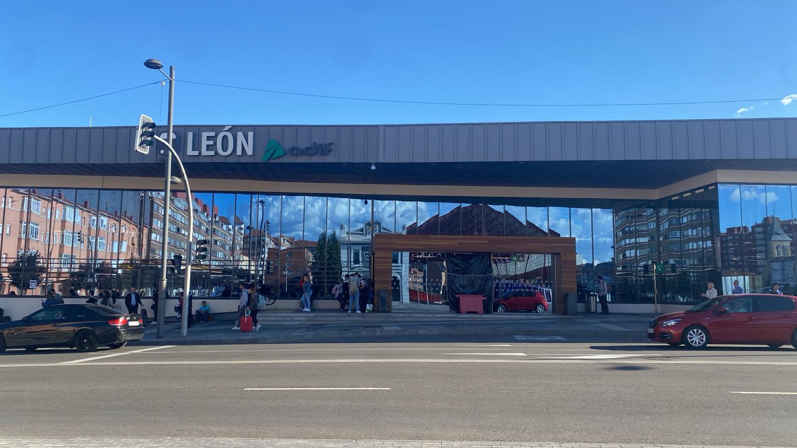Imagen de la estación de León.
