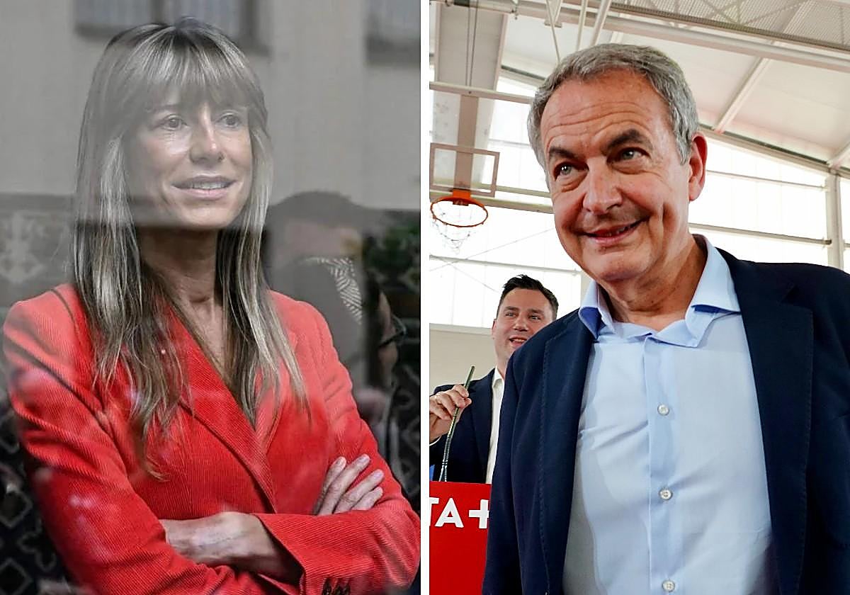 Begoña Gómez y José Luis Rodríguez Zapatero.