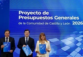 El presidente de la Junta de Castilla y León, Alfonso Fernández Mañueco, presenta el proyecto de Ley de Presupuestos Generales de la Comunidad de Castilla y León para el año 2026.