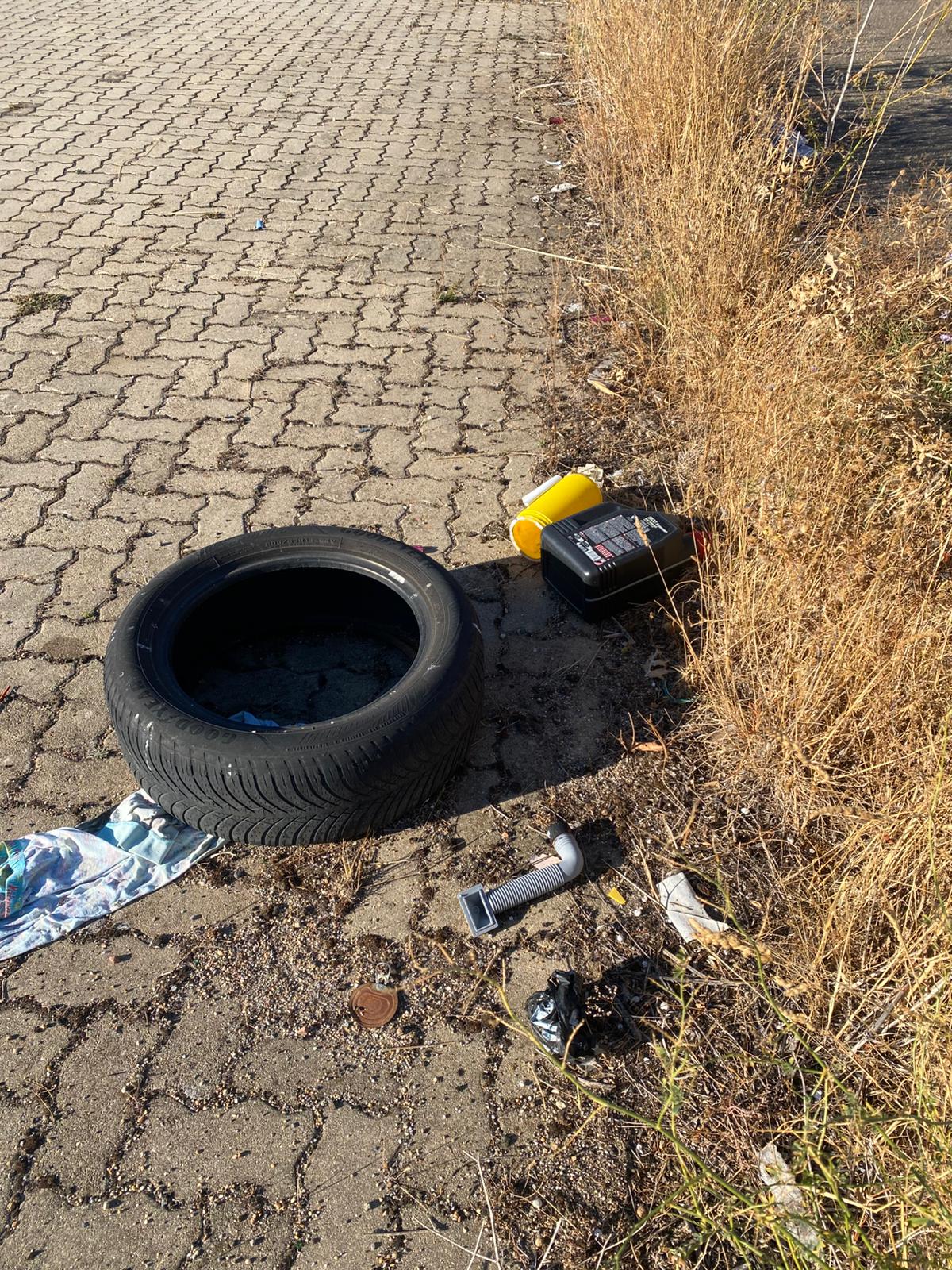 Vertidos ilegales en el municipio de Ardón