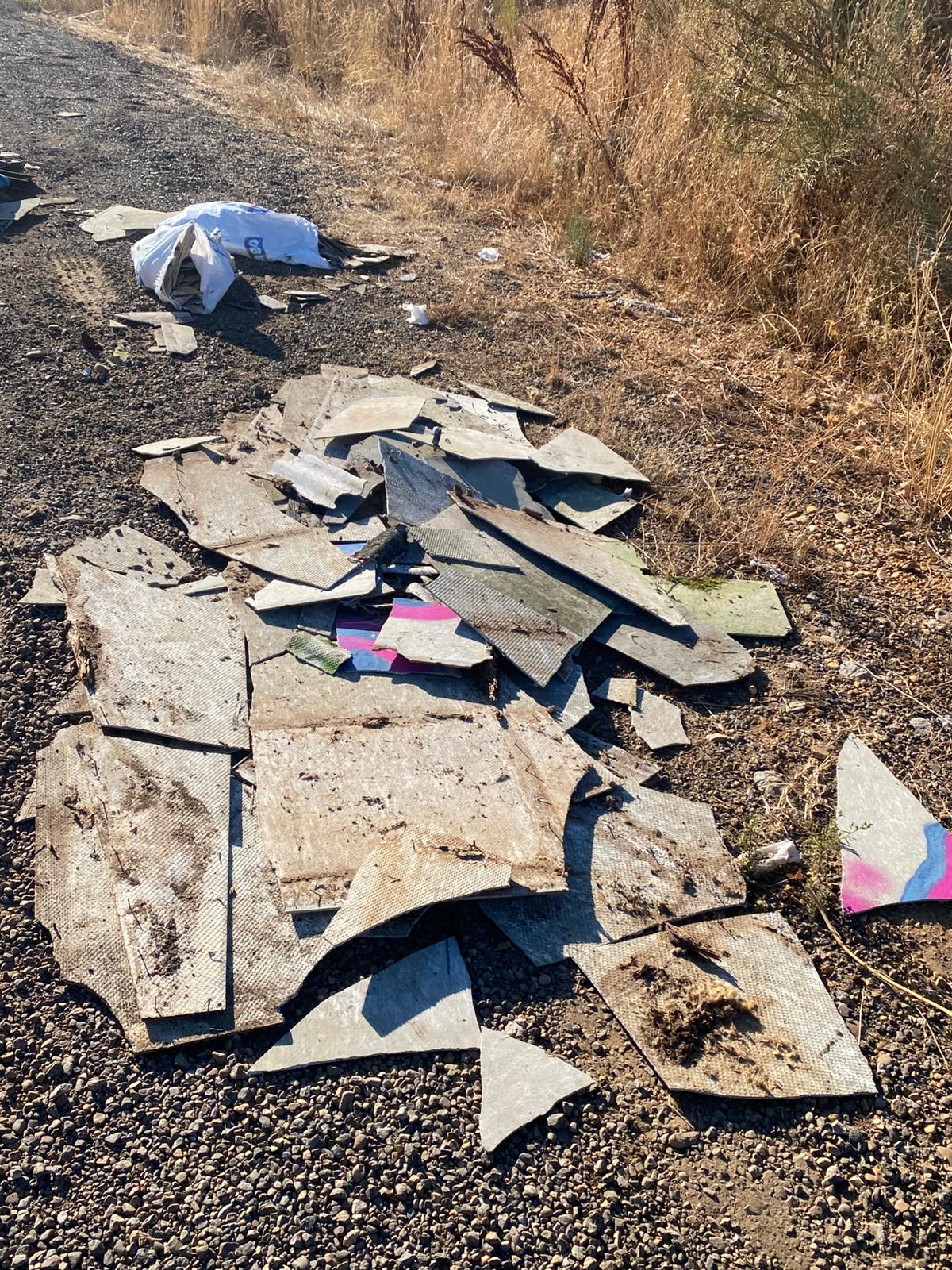 Vertidos ilegales en el municipio de Ardón