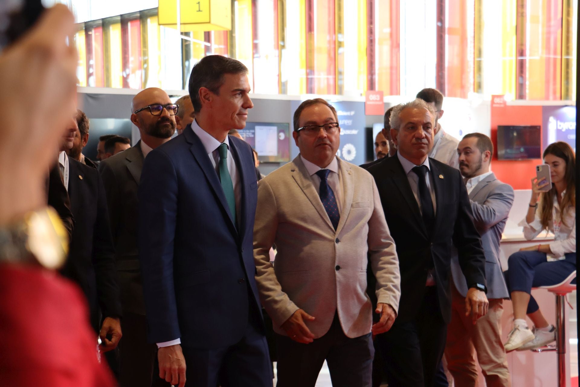 Las imágenes de la visita de Pedro Sánchez a León