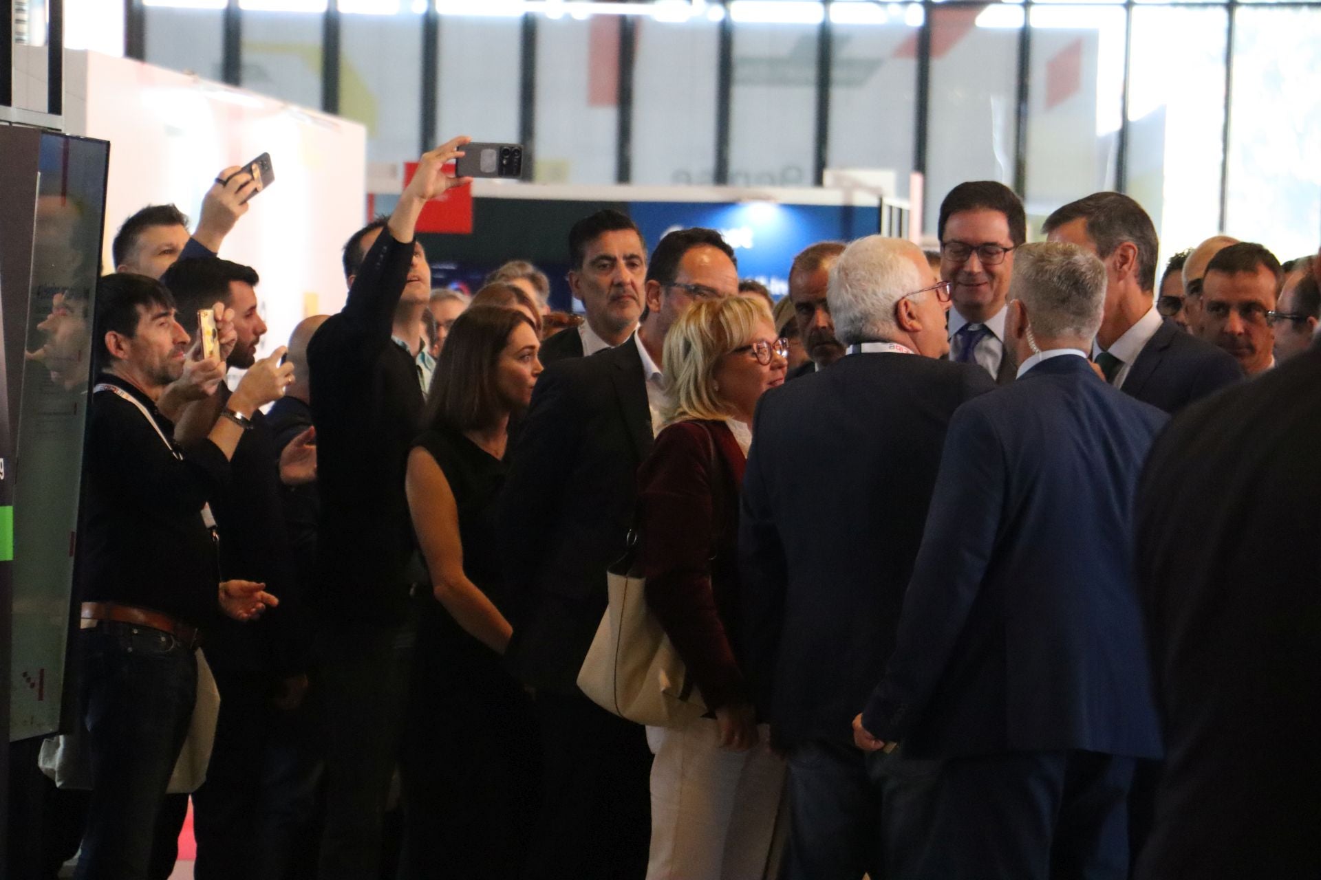 Las imágenes de la visita de Pedro Sánchez a León