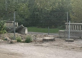 Exigen la reparación «inmediata» de la margen derecha del paseo del río en León