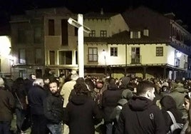 Imagen de archivo de la plaza donde comenzó la pelea.