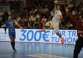 Darío Sanz, en el partido ante ante BM. Caserío.