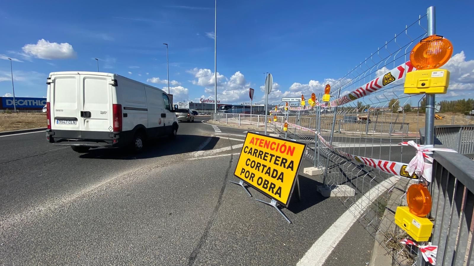 Las imágenes de los primeros cortes de la obra del soterramiento en La Granja