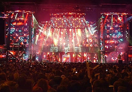 Imagen de archivo de una orquesta de pueblo.