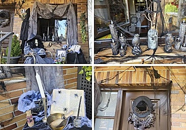 La vecina que ha convertido su casa en el rincón terrorífico de un pueblo de León