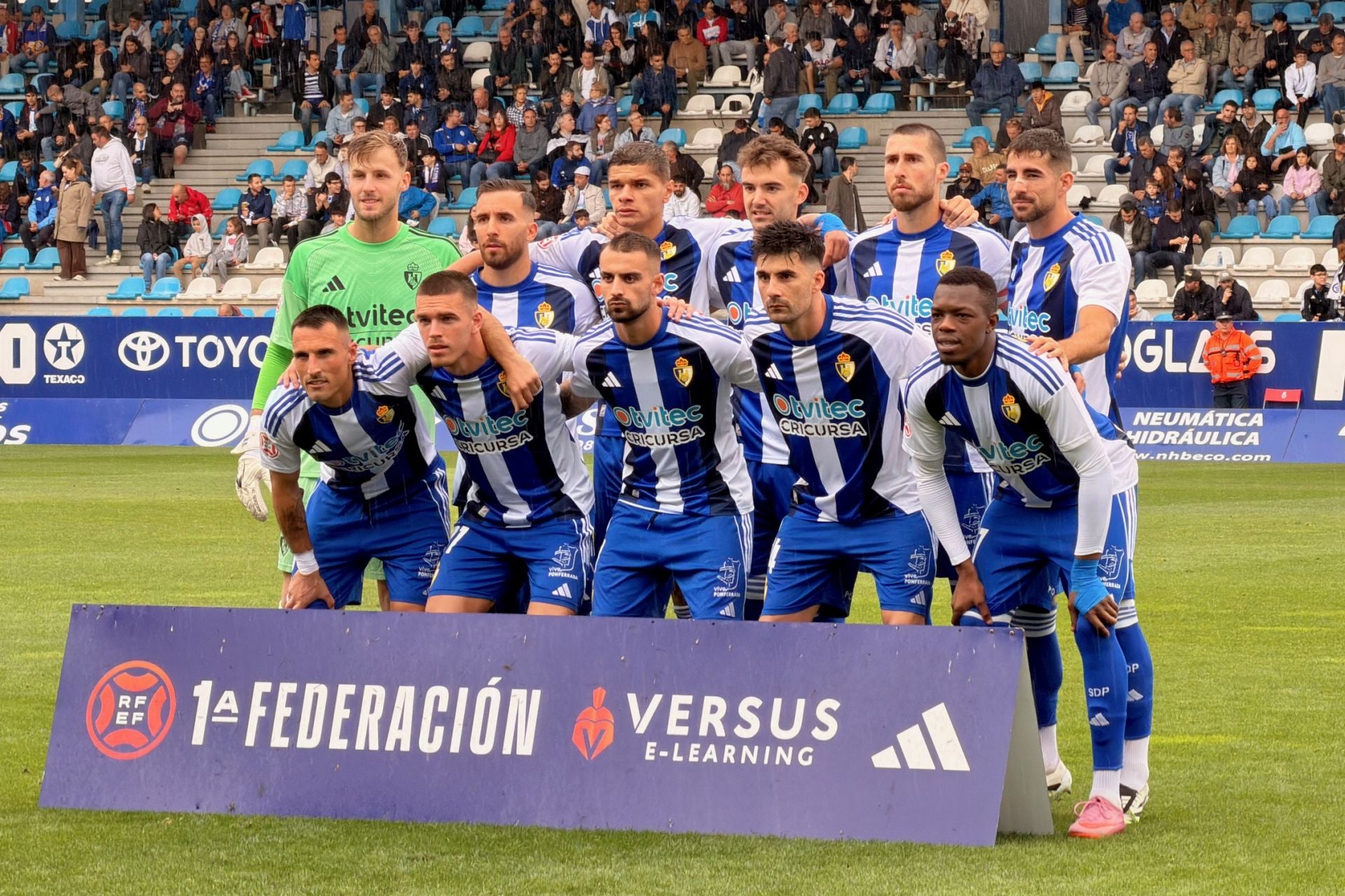 Las mejores imágenes del SD Ponferradina - Zamora CF