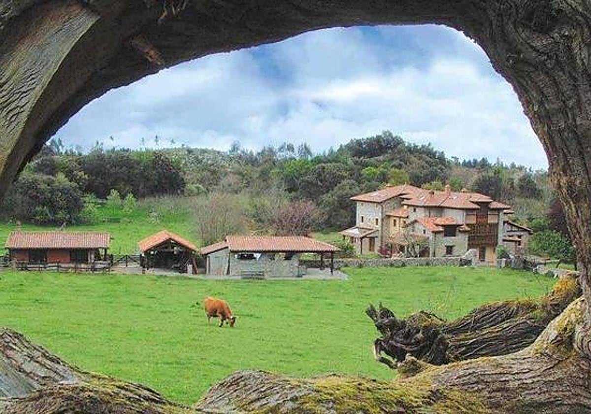 Imagen de archivo de un pueblo de León.