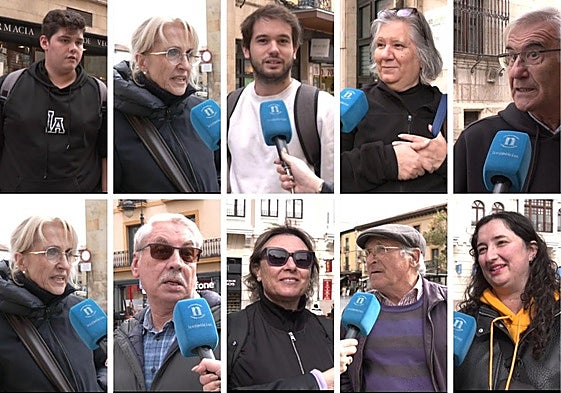 Imágenes de los entrevistados.