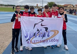 Equipo que viajó a Aranda de Duero.