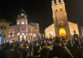 Un instante de la cita.