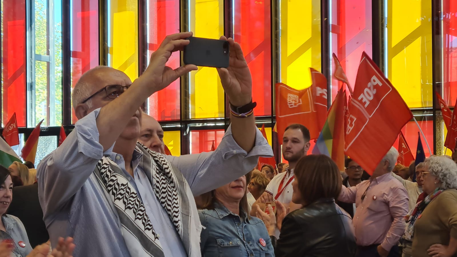 Las imágenes del acto de Sánchez con el PSOE en León