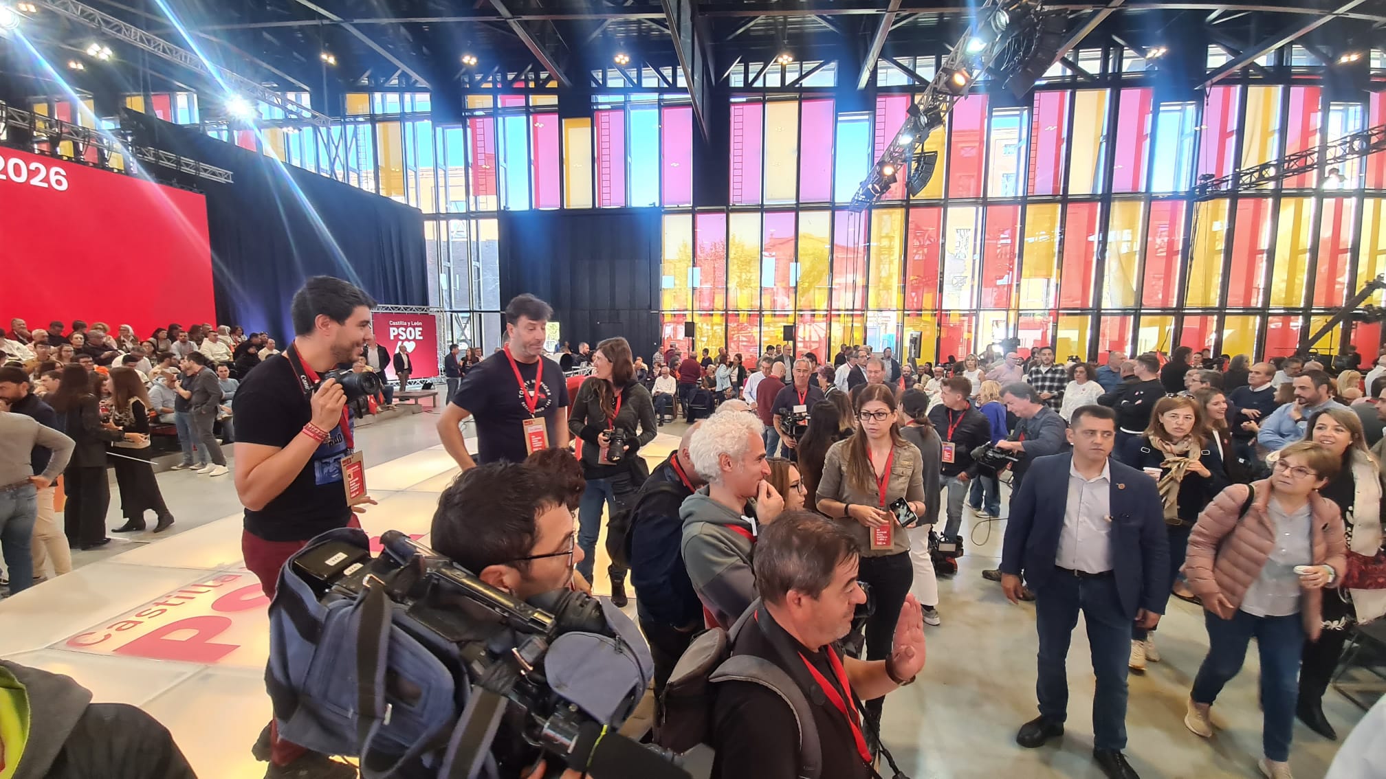 Las imágenes del acto de Sánchez con el PSOE en León