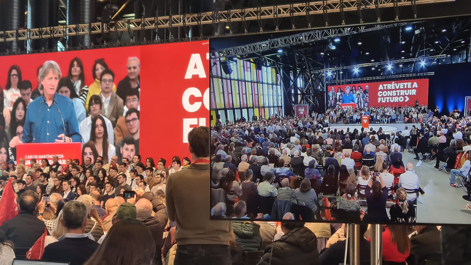 Las imágenes del acto de Sánchez con el PSOE en León