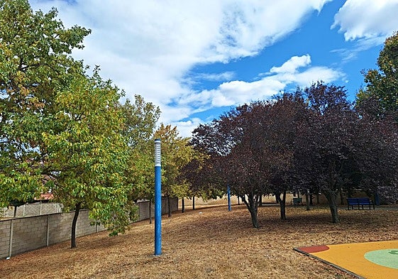 Un parque en San Andrés del Rabanedo.
