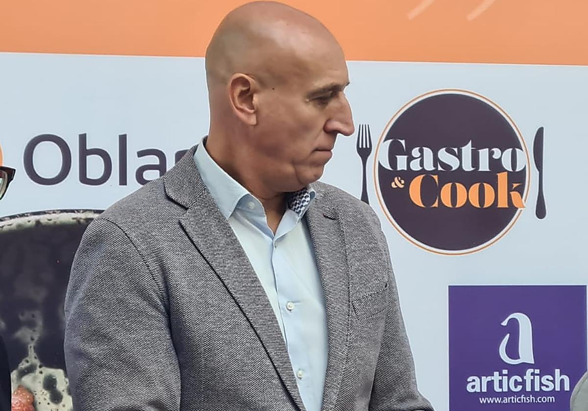 José Antonio Diez en un acto público.