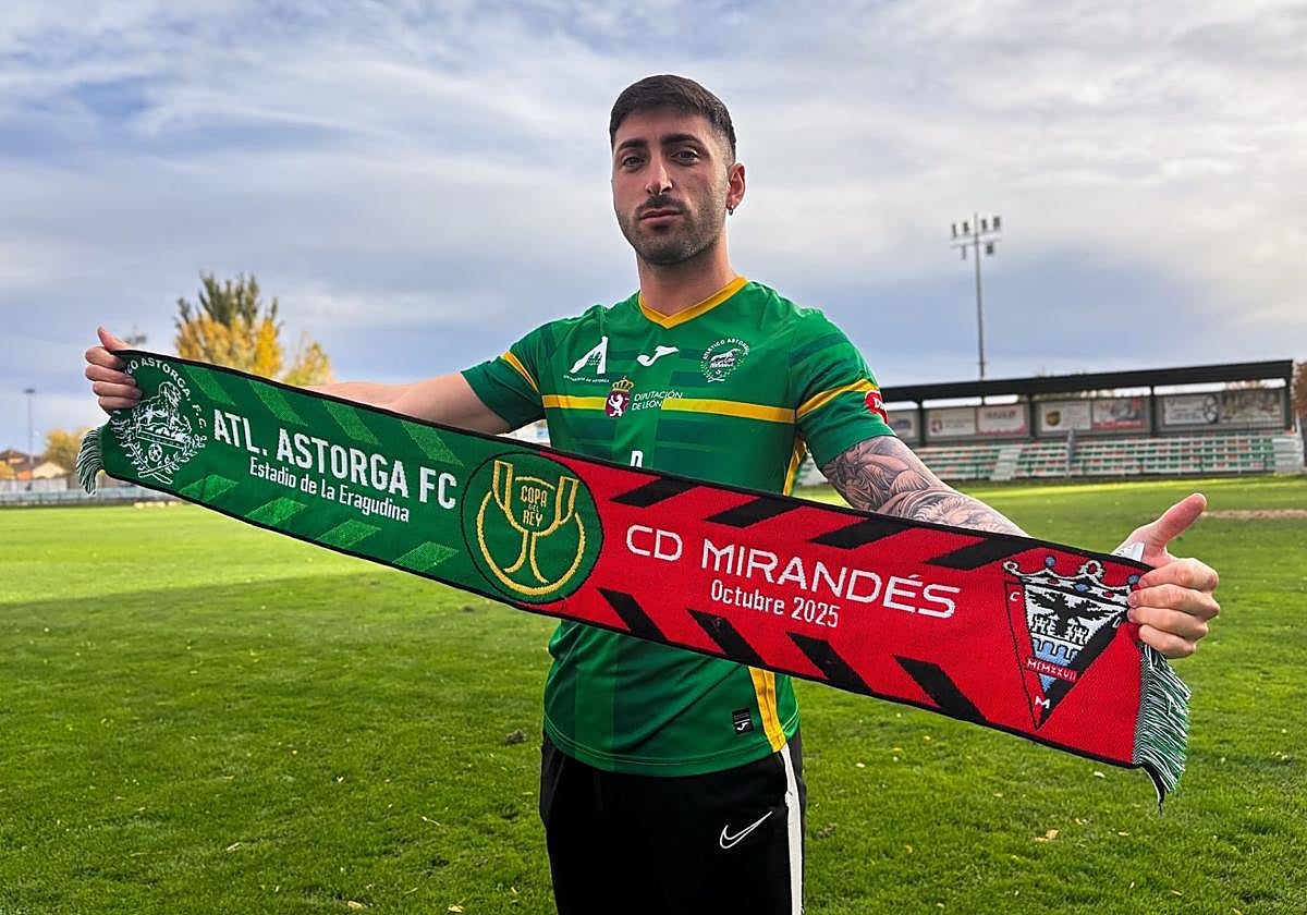 Imagen de la bufanda del partido de Copa del Rey.