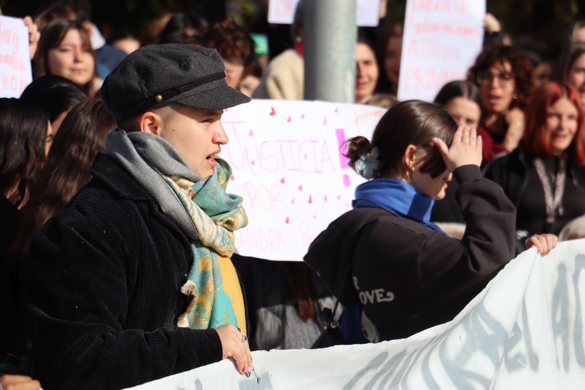 Manifestación en León contra el acoso escolar