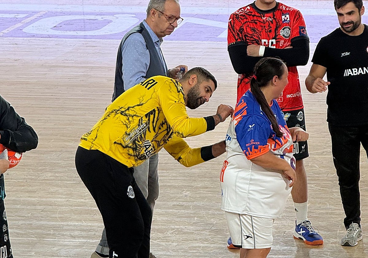 Imagen principal - Partido por la inclusión entre Abanca Ademar y Soltra