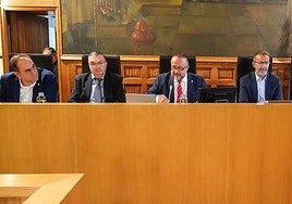 Pleno de la Diputación de León.