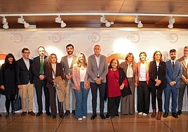 El alcalde José Antonio Díez, en el acto de inauguración de la segunda edición del Congreso.