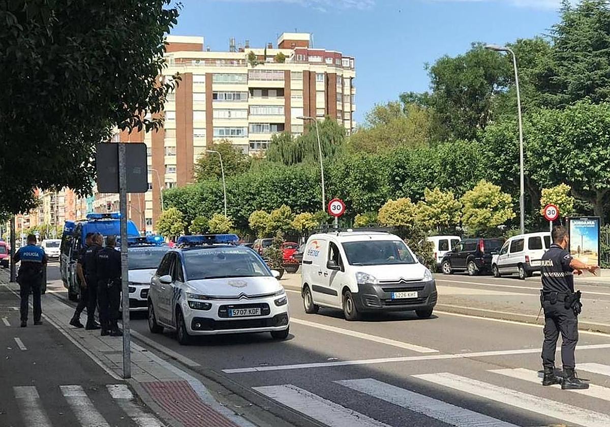 Imagen de Fernández ladreda, uno de los lugares con más atropellos.