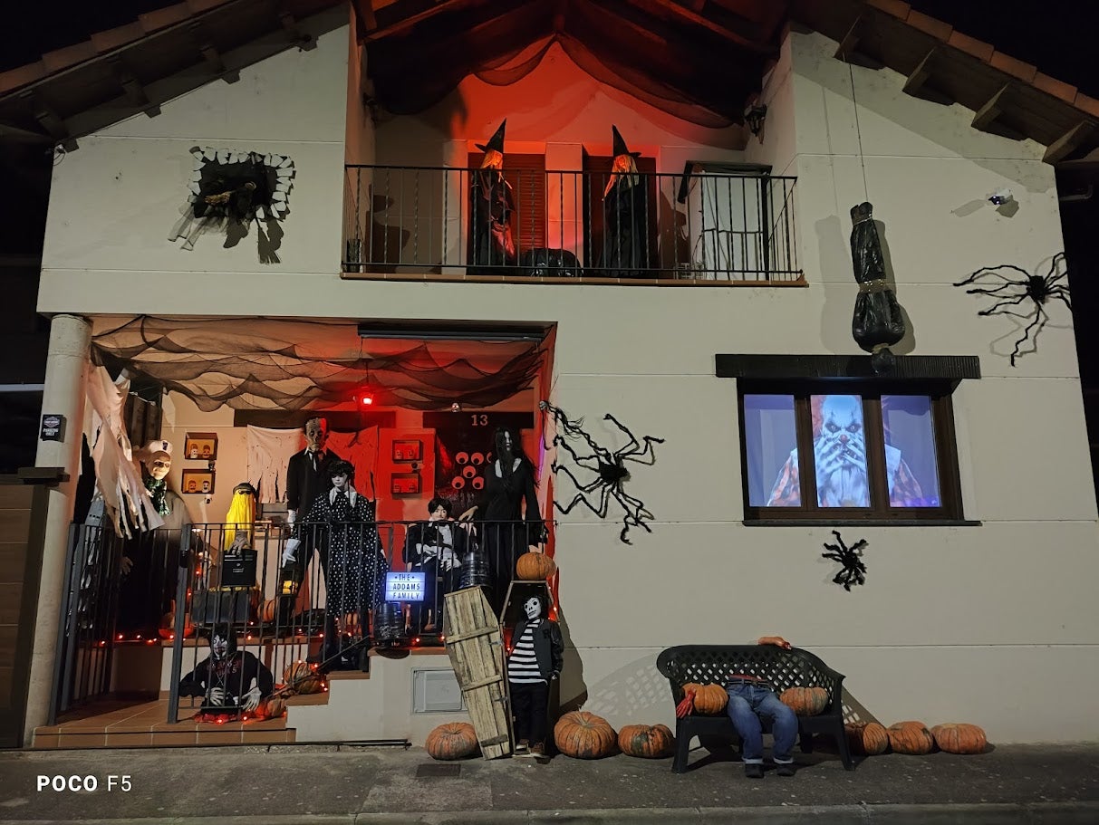 Las imágenes de la casa del terror de Astorga