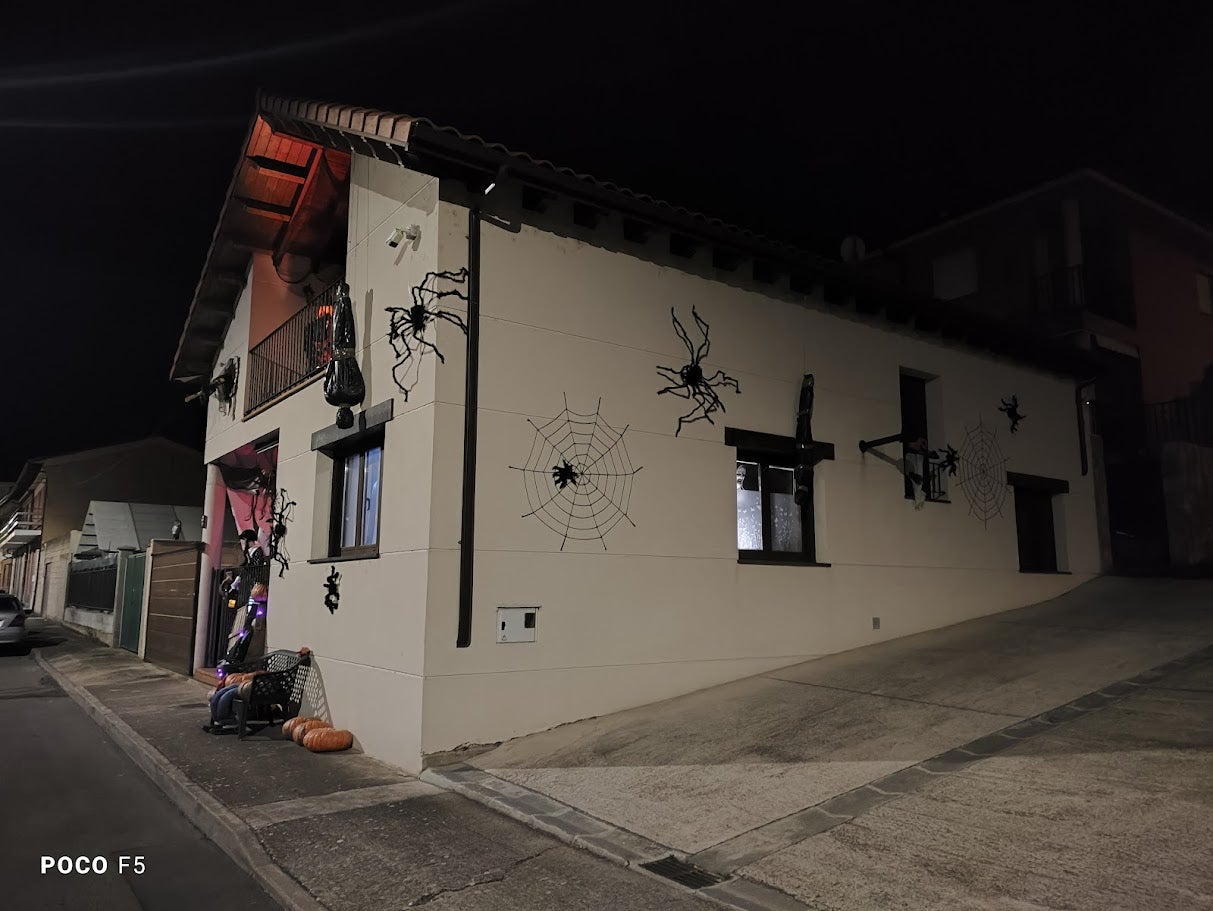 Las imágenes de la casa del terror de Astorga