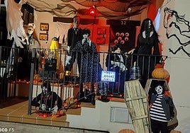 Fachada de la vivienda de Ibán y Elena.