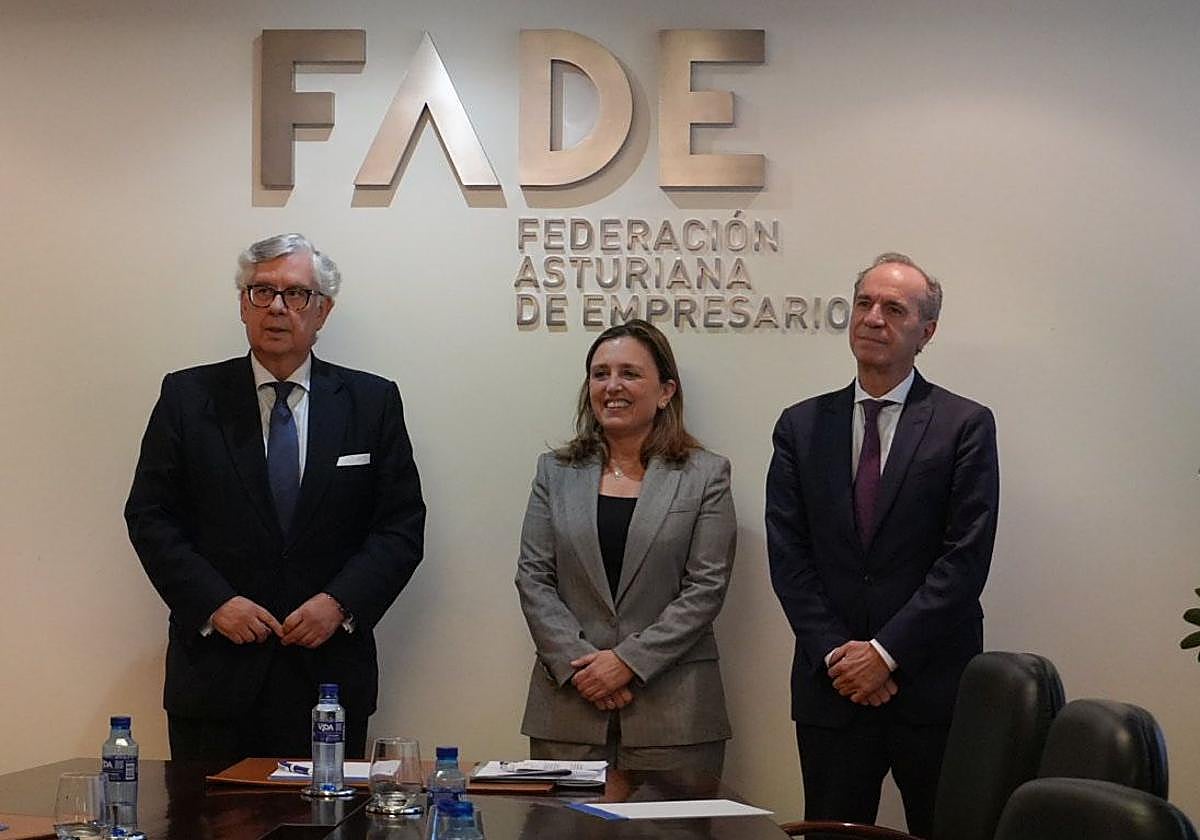 Reunión de las patronales de León, Asturias y Galicia.