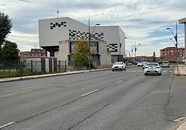 Una de las vías afectadas.