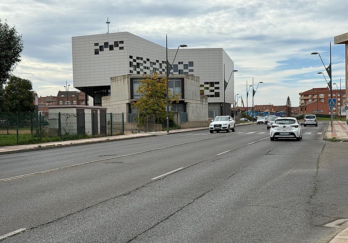 Una de las vías afectadas.