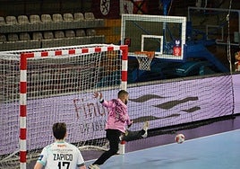 Imagen de Saeid en el último partido europeo.