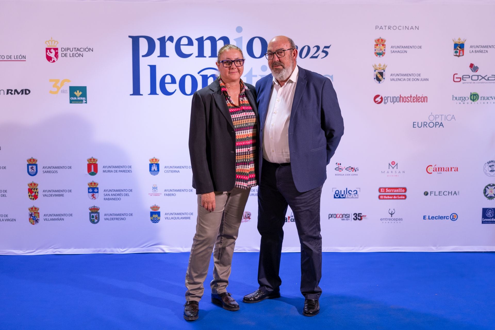 Mónica Pulgar, de Muebles Jope, y José Ramón Fidalgo, de Bacher Abogados.