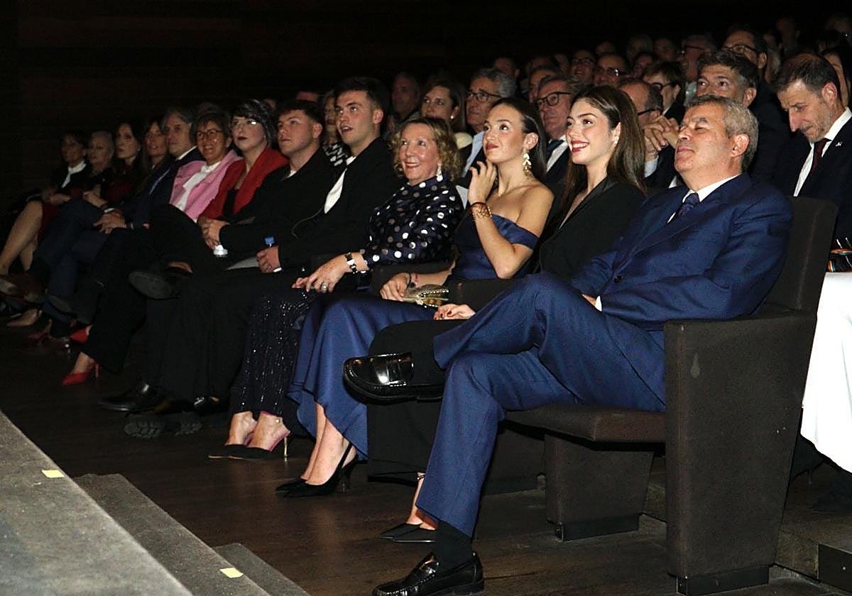 Varios de los premiados en esta gala.