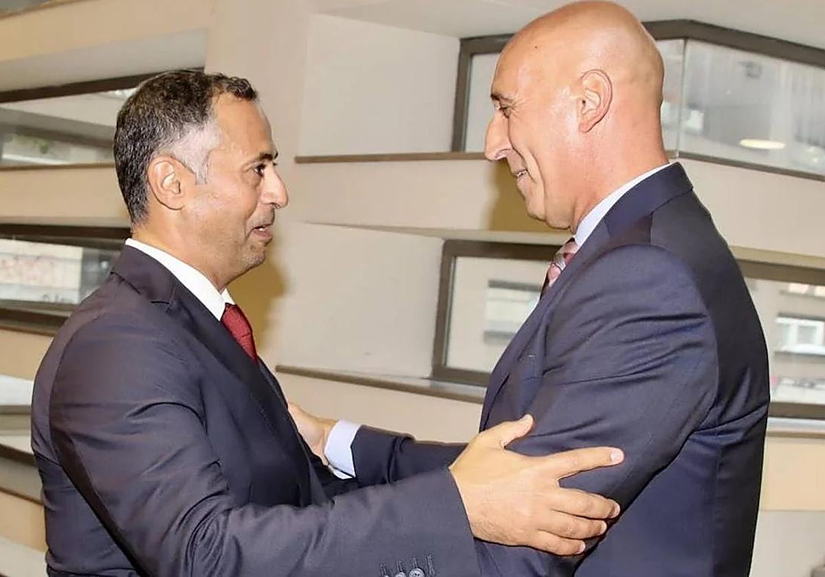 Visita del presidente de la Cultural a León.