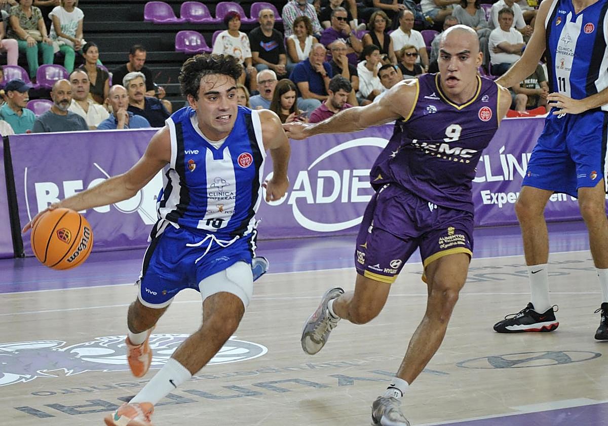 Imagen de archivo de un partido del Clínica Ponferrada.