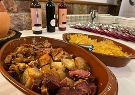 Platos típicos del cocido gordonés