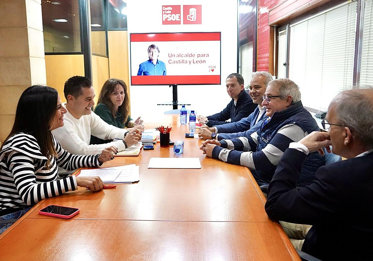 Imagen de la reunión de este lunes.