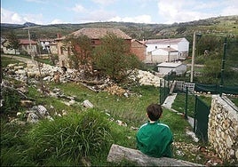 Imagen de archivo de un pueblo de León.