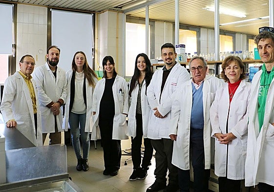Investigadores de la ULE.