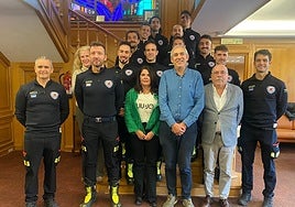 Nuevos bomberos de León.