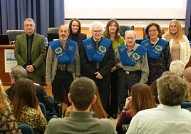 Acto en el Rectorado.