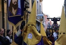 Una imagen de la procesión de la cofradía.